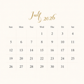 Calendar